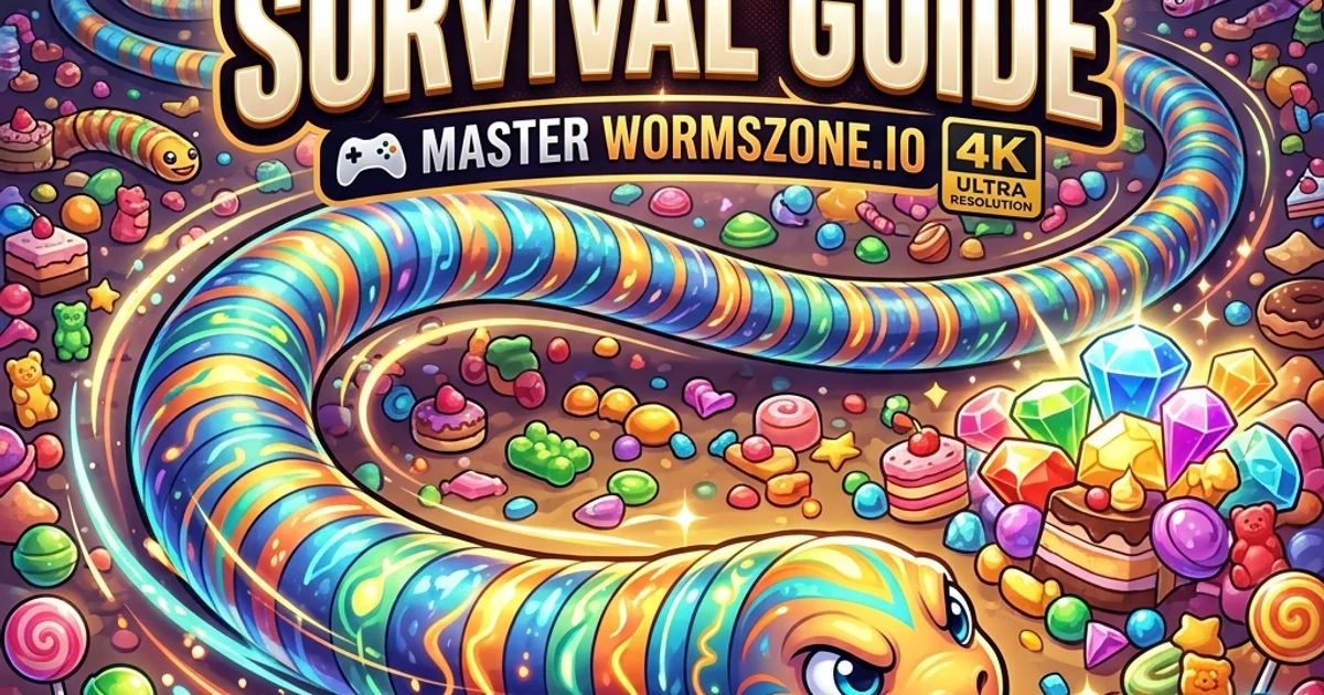 🐍 WormsZone.io at School (2026): A Safe, Practical Guide to Playing Better, Reducing Lag, and Winning More Matches